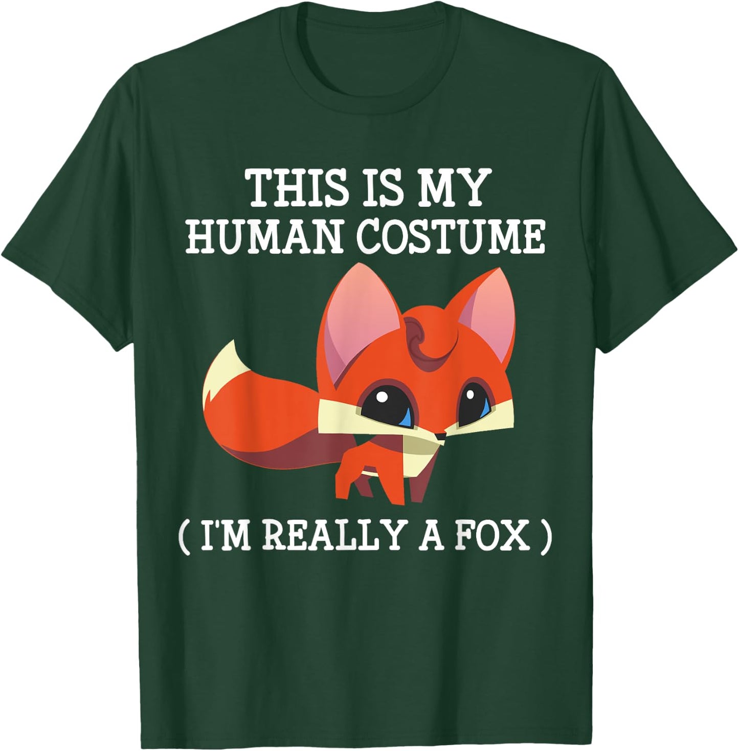 Fox Halloween Costume Cute boy boys men Kids Youth T-Shirt - T-Shirt | Forest