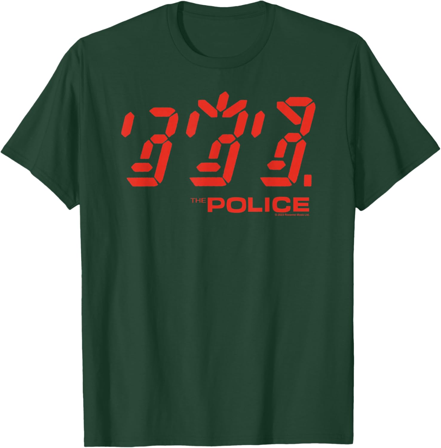 The Police Ghost Icon Rock Music Band T-Shirt - T-Shirt | Forest