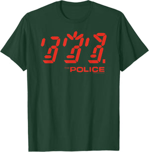 The Police Ghost Icon Rock Music Band T-Shirt - T-Shirt | Forest