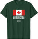 City of BURLINGTON - CANADA | CANADIAN Flag Novelty Merch T-Shirt - T-Shirt | Forest