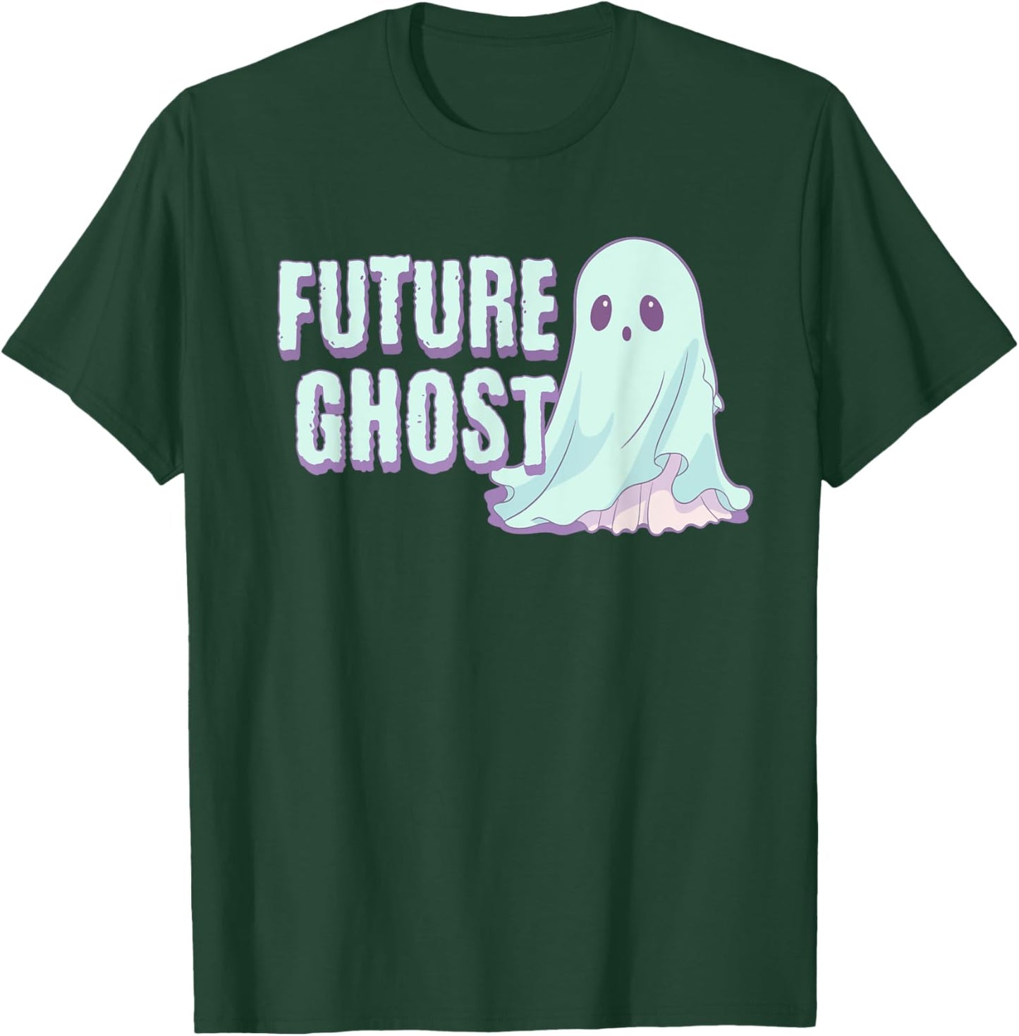 Future Ghost Pastel Goth Kawaii Creepy Cute Weird Aesthetic T-Shirt - T-Shirt | Forest