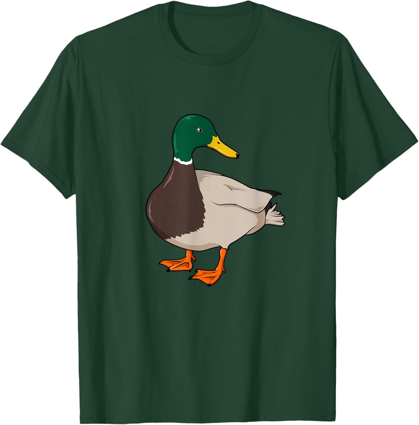 Drawing of mallard duck T-Shirt - T-Shirt | Forest
