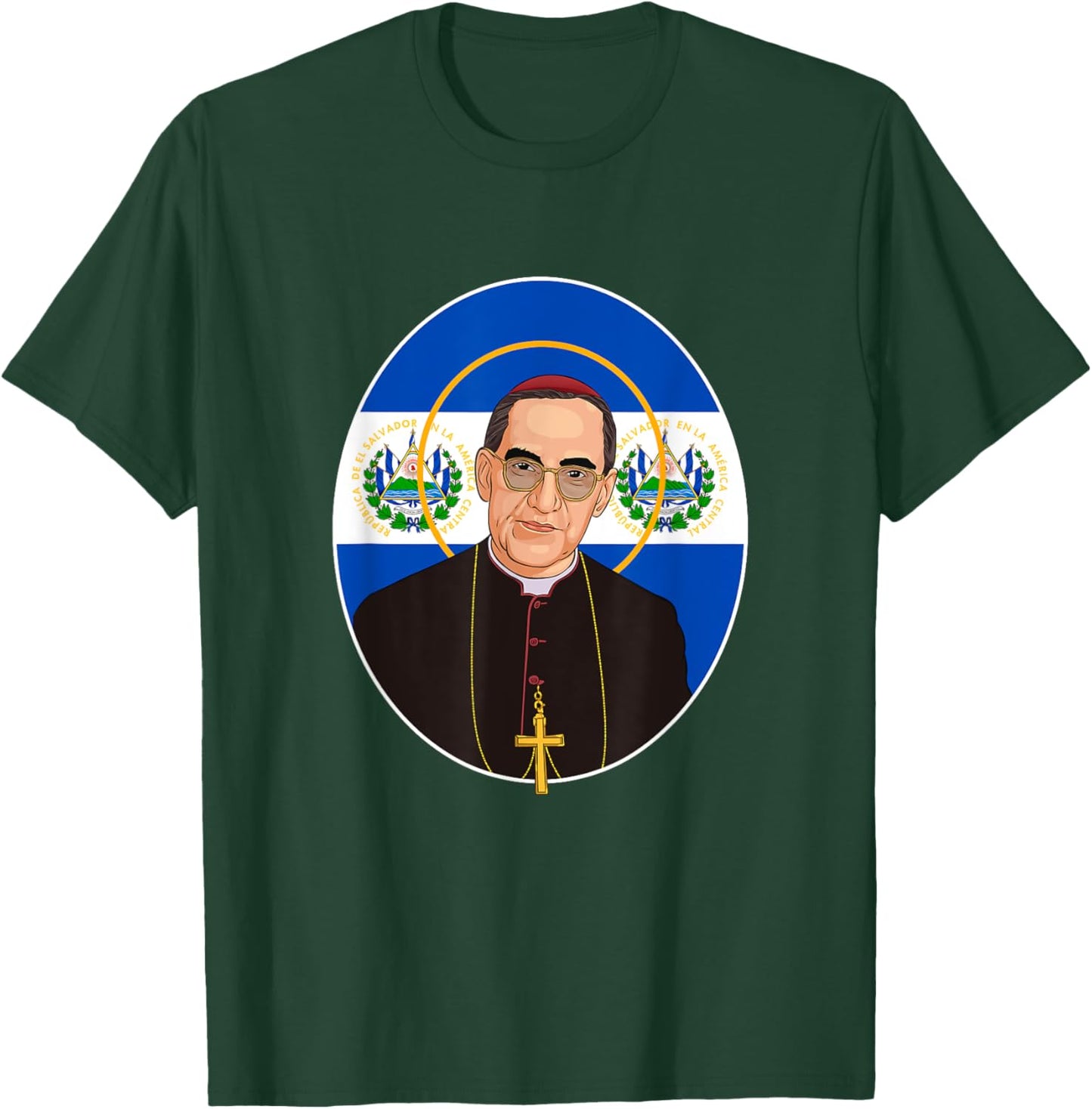 San Óscar Romero de El Salvador T-Shirt - T-Shirt | Forest
