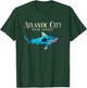 Atlantic City Retro Atlantic City NJ Shark T-Shirt - T-Shirt | Forest