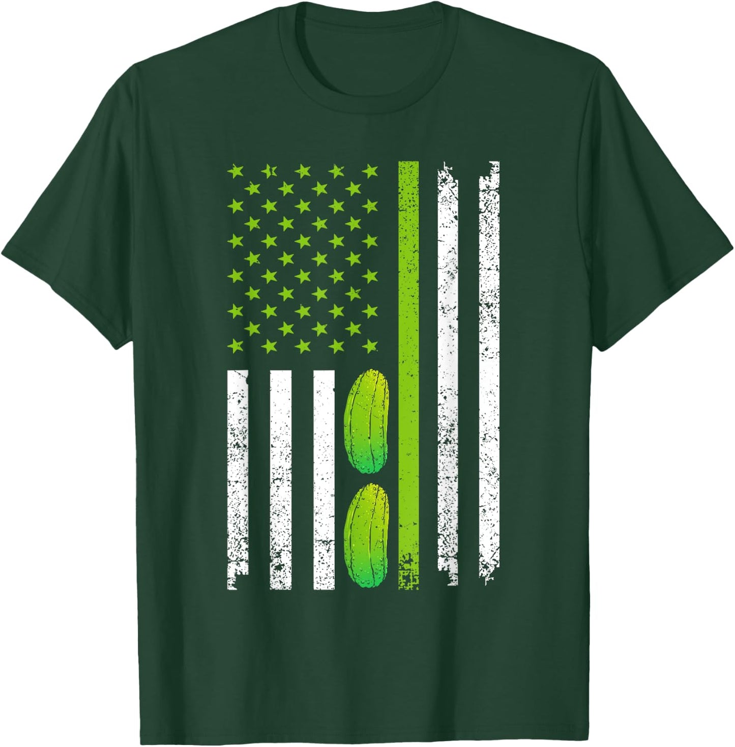 Pickle Design Women Kids Gag Pickle Novelty Costume T-Shirt - T-Shirt | Forest