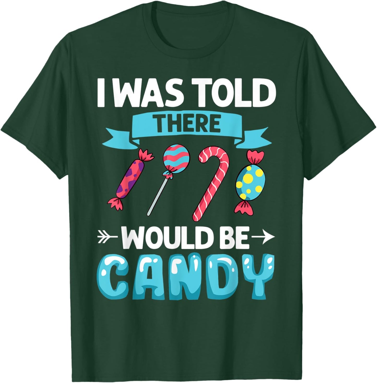 Candy Tester Sweets Halloween Lollipop T-Shirt - T-Shirt | Forest