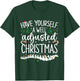 Well Adjusted Christmas Chiropractic Santa Chiro Christmas T-Shirt - T-Shirt | Forest