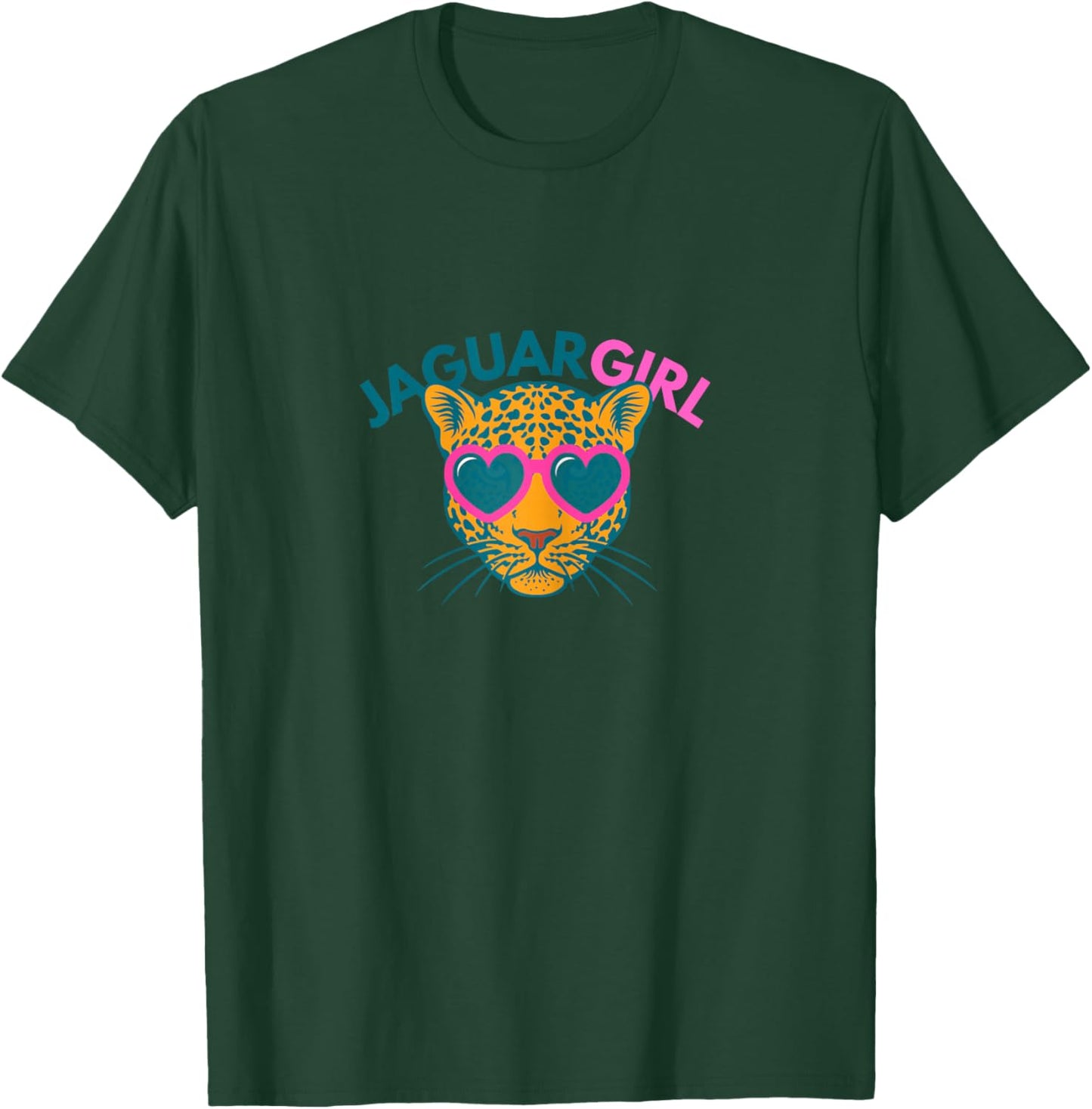 Jaguars USA Jaguar Gifts for Girls Women America Sports T-Shirt - T-Shirt | Forest