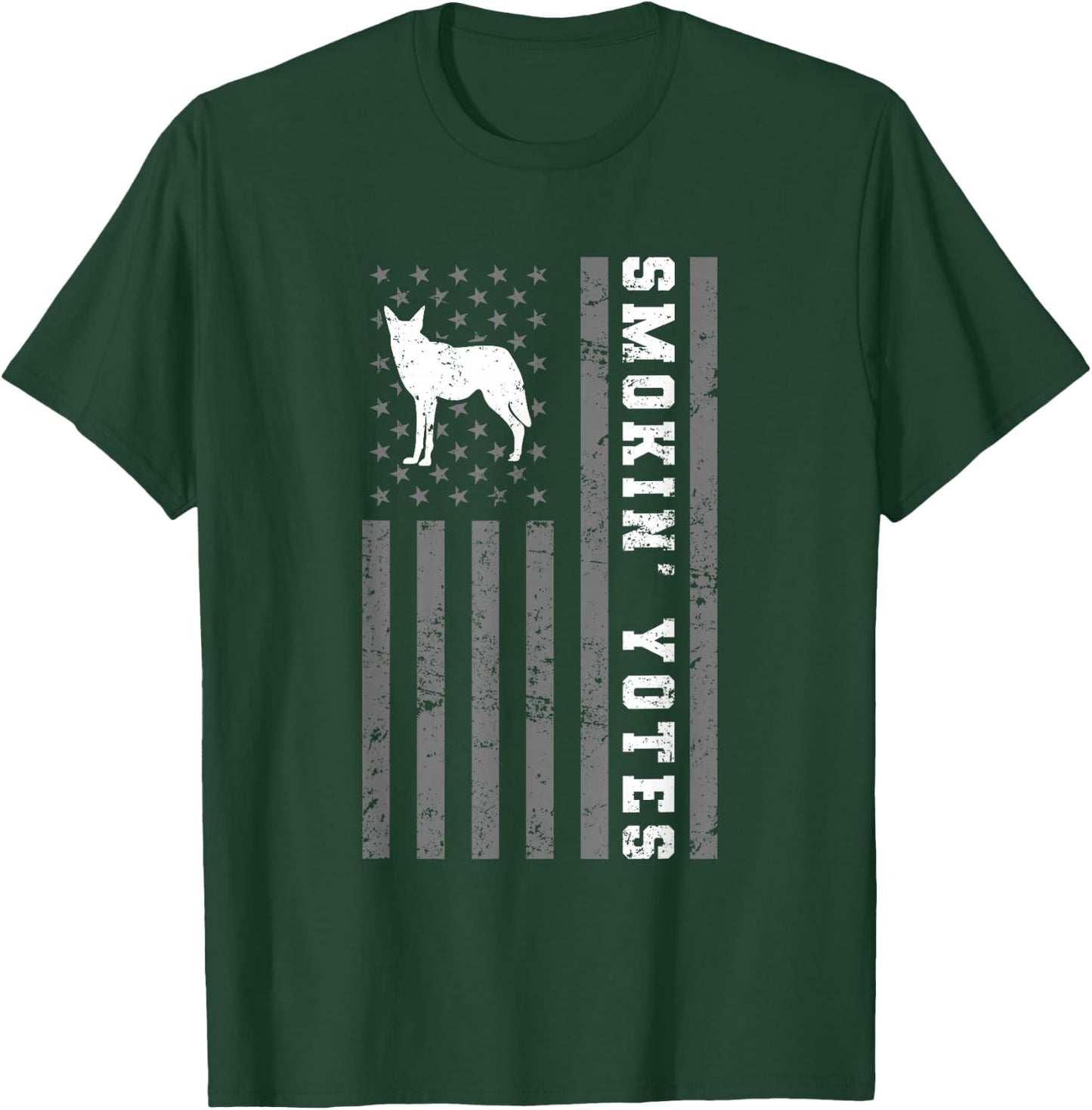 Coyote Hunting - Smokin Yotes T-Shirt - T-Shirt | Forest