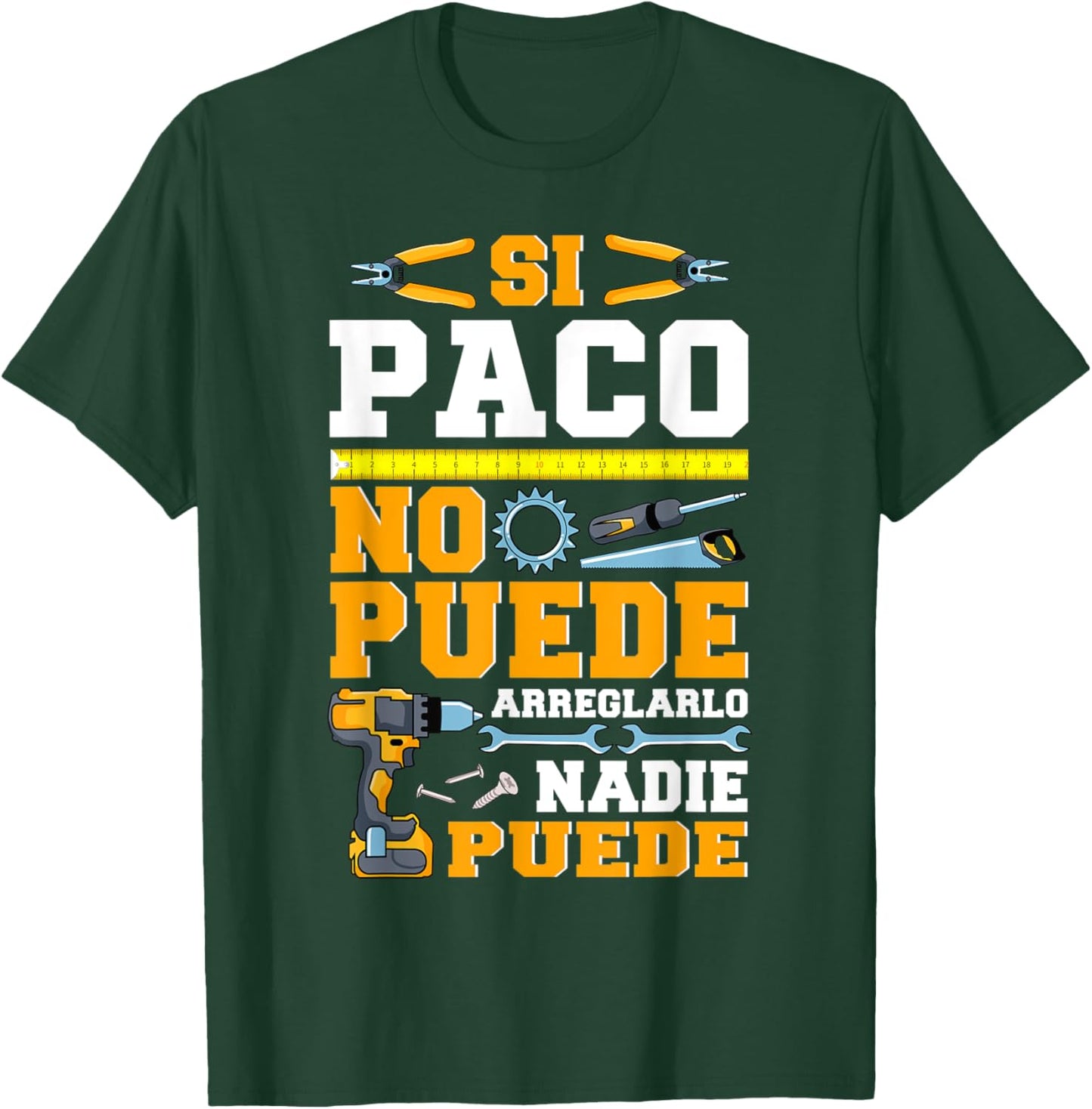 If Paco Can't Fix It No One Can Brew T-Shirt - T-Shirt | Forest