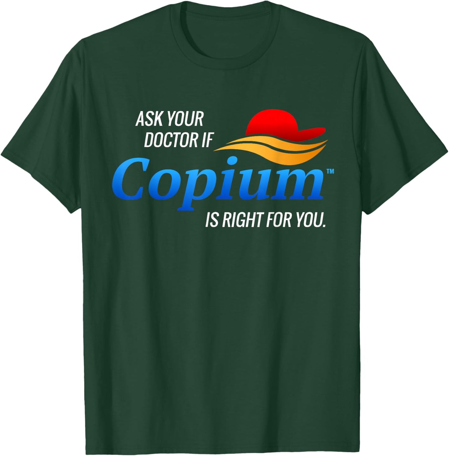 Copium - Funny Anti Trump Biden Election T-Shirt - T-Shirt | Forest