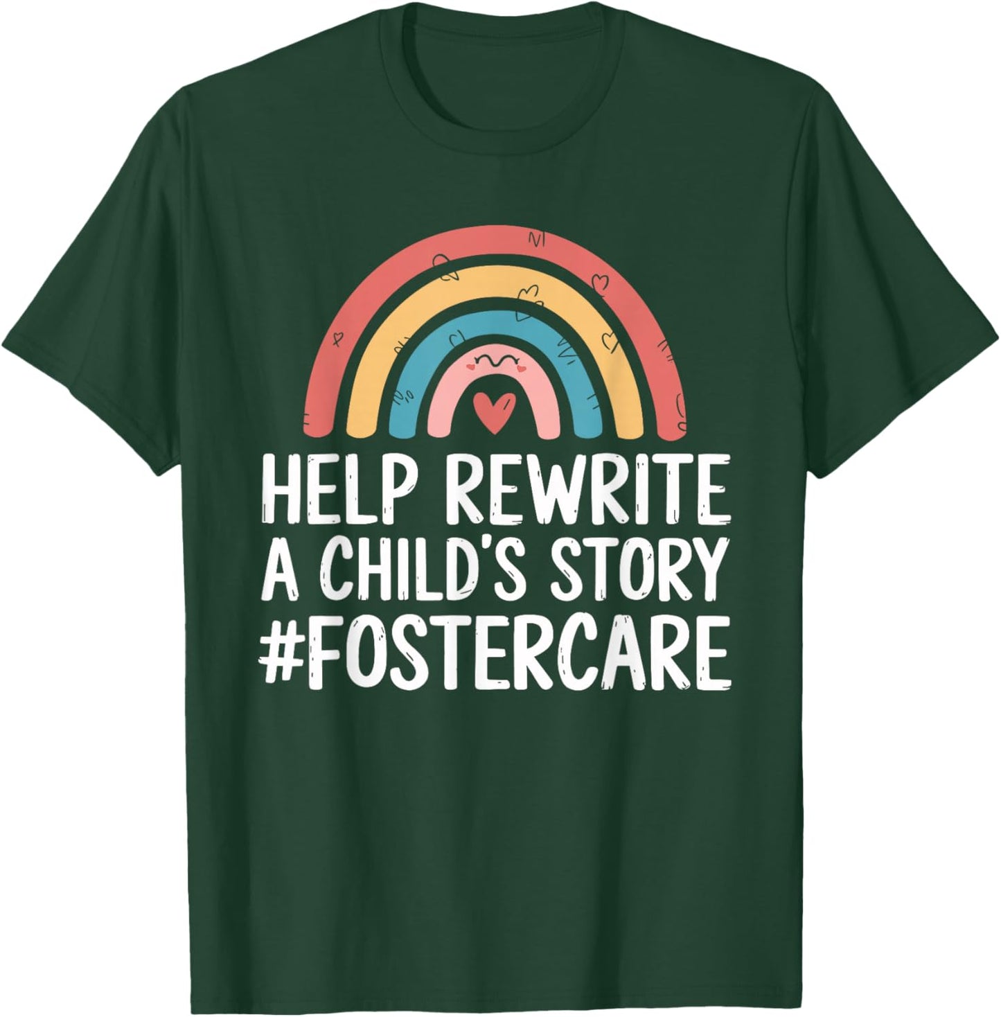 Foster Care Design for Foster Parents Foster Mom and Dad T-Shirt - T-Shirt | Forest