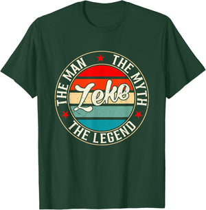 ZEKE The Man The Myth The Legend Shirt Funny Personalized T-Shirt - T-Shirt | Forest