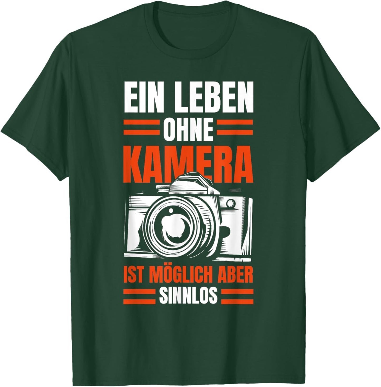 Fotograf Fotografie Lustig Geschenk Fotograf T-Shirt - T-Shirt | Forest