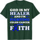 Colon Cancer Awareness Colon Cancer Survivor Cancer Fighter T-Shirt - T-Shirt | Forest