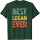 Best Logan Ever Shirt Funny Personalized First Name Logan T-Shirt - T-Shirt | Forest