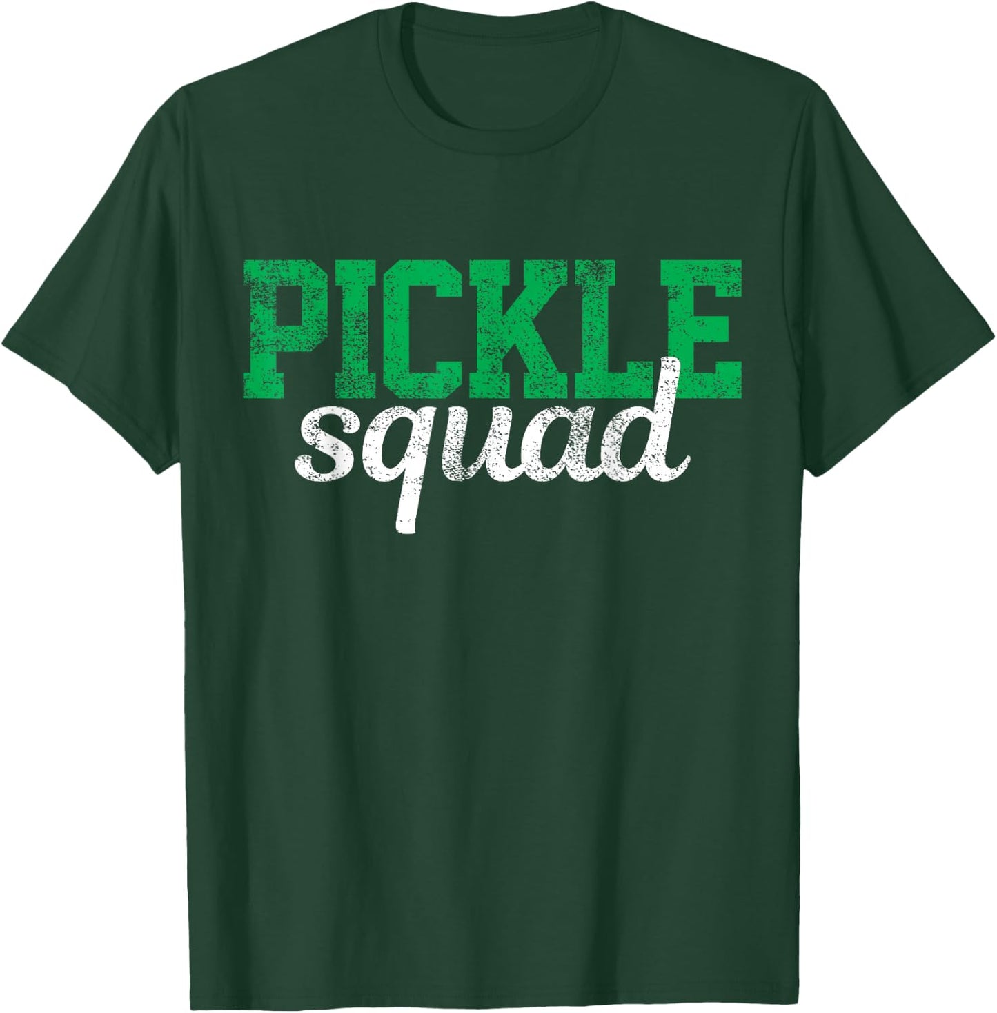 Pickle Squad Vegetables Vegan Gift T-Shirt - T-Shirt | Forest