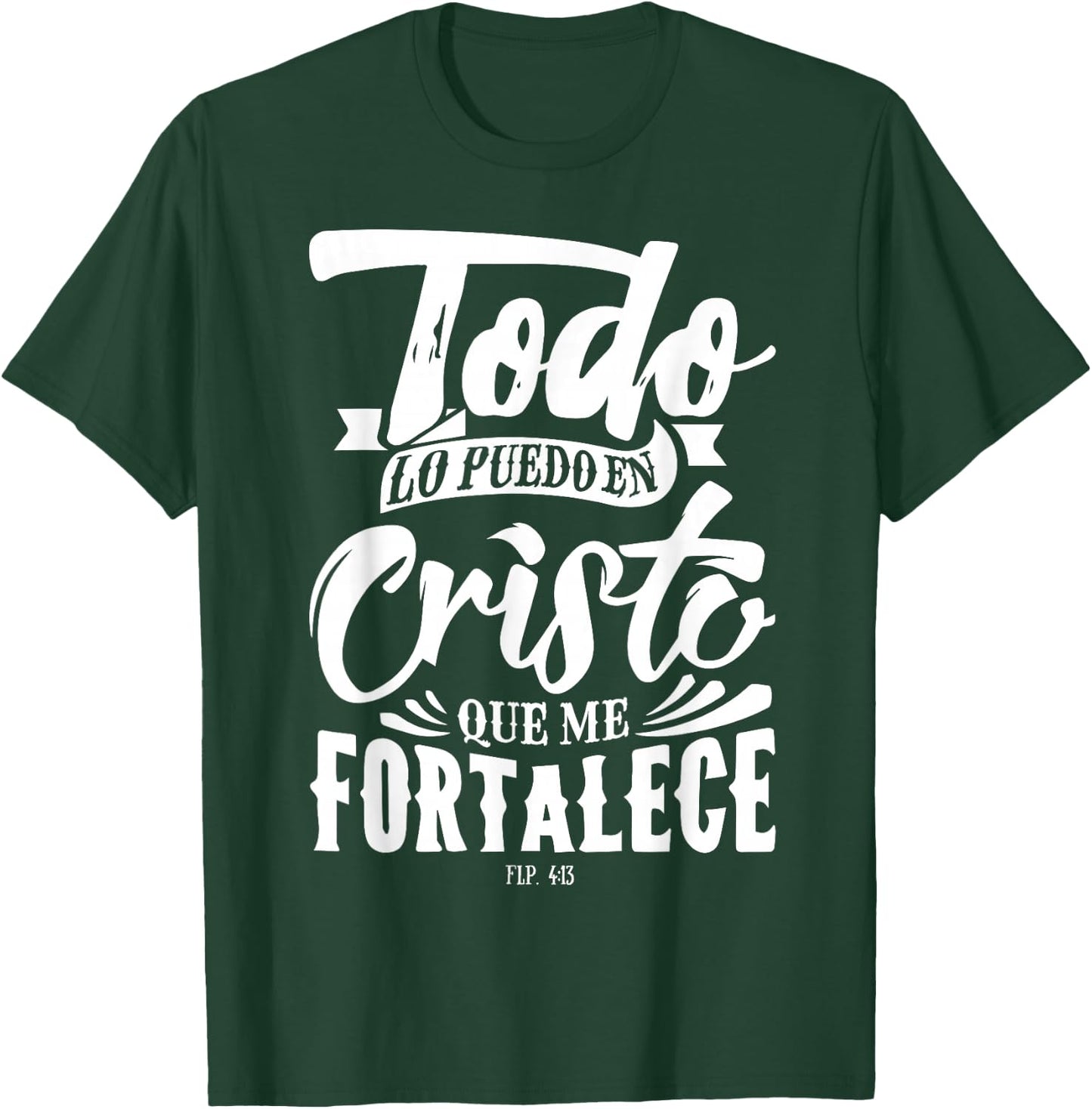 Mensajes Biblicos Dios Jesus Espanol Spanish for Christians T-Shirt - T-Shirt | Forest