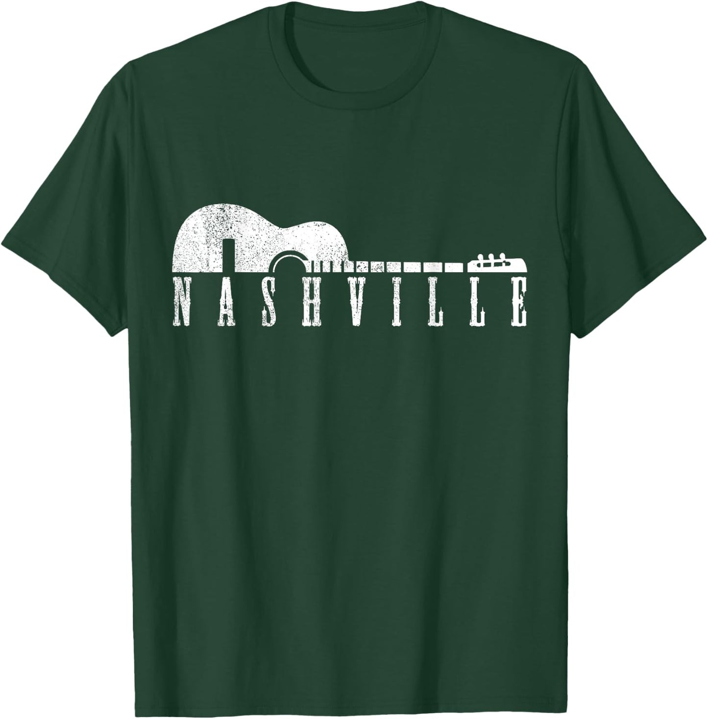 Nashville Tennessee Country Music City USA Country Music T-Shirt - T-Shirt | Forest