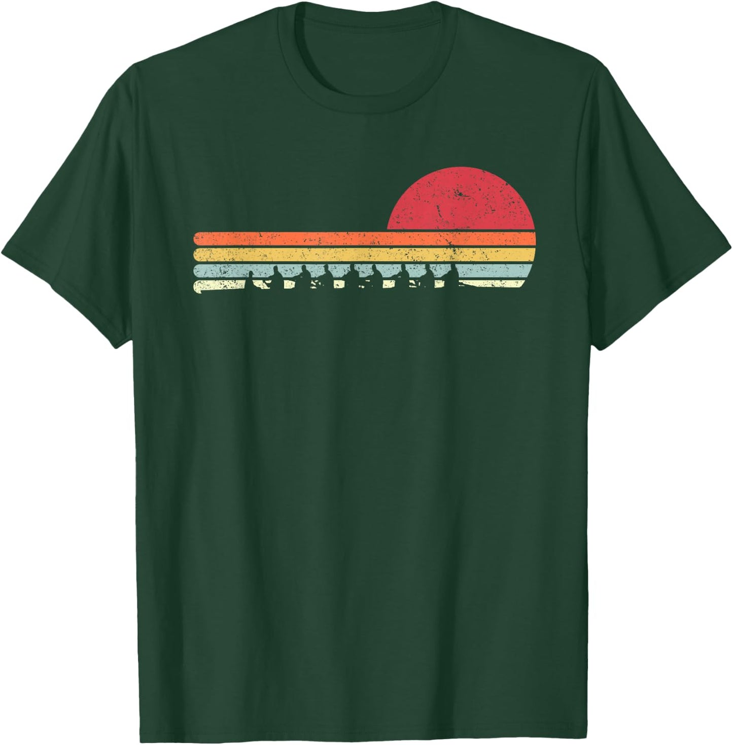 Rowing Shirt. Retro Style for Rower T-Shirt - T-Shirt | Forest