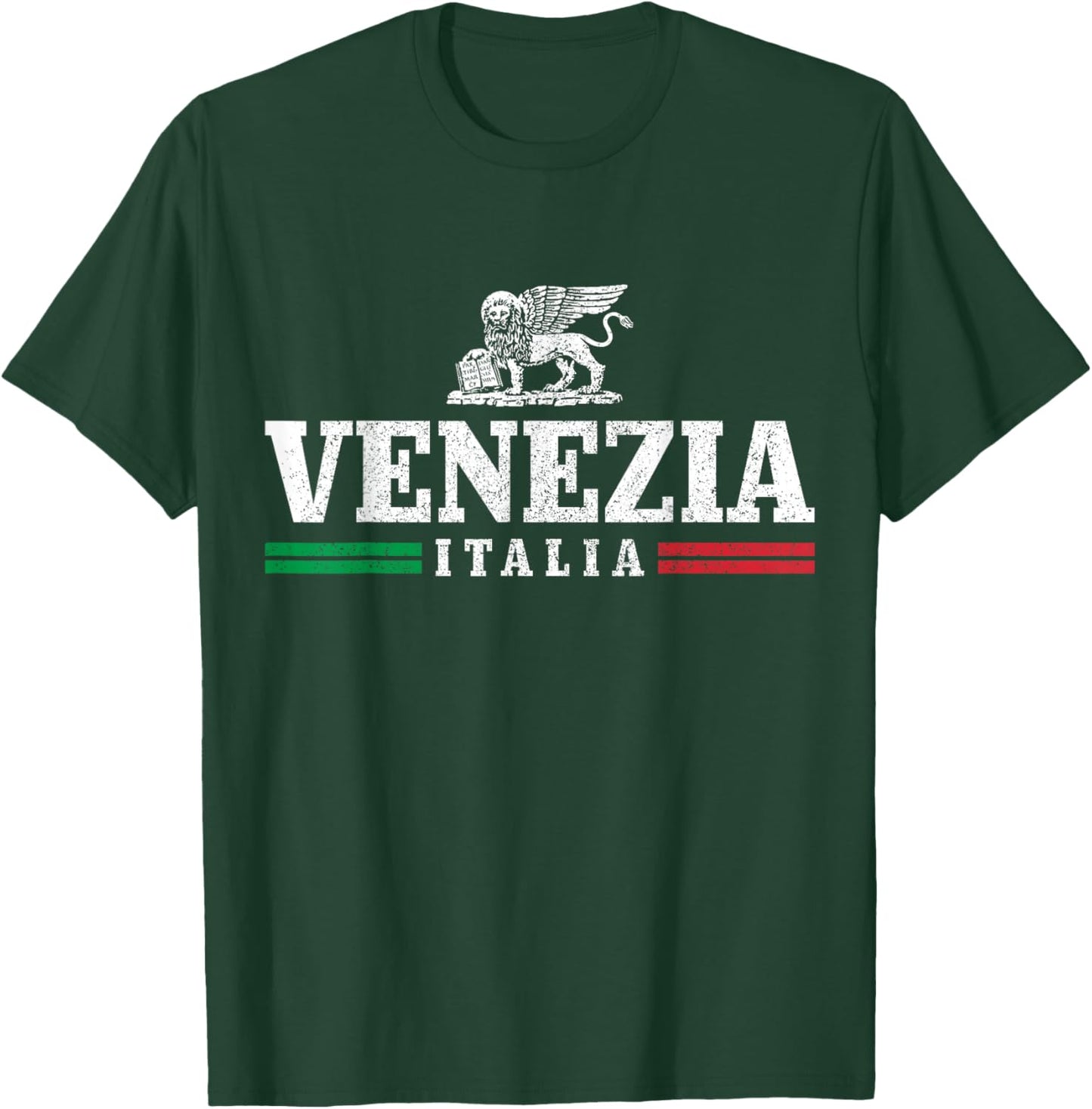 Venezia Italia Venice Italy Souvenir Italian Flag T-Shirt - T-Shirt | Forest