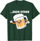 German Pretzel And Beer Matching Couple Outfits T-Shirt - T-Shirt | Forest