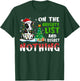 Cow Christmas On The Naughty List And I Regret Nothing T-Shirt - T-Shirt | Forest