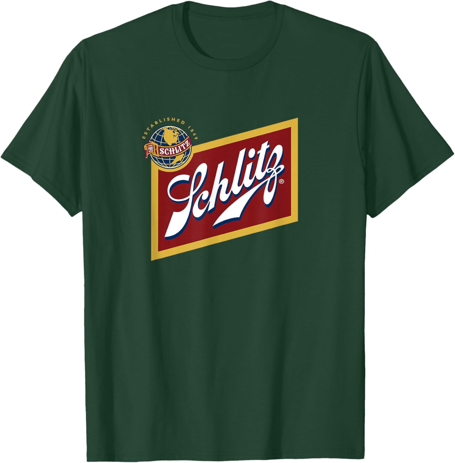 Schlitz Style - Logo T-Shirt - T-Shirt | Forest