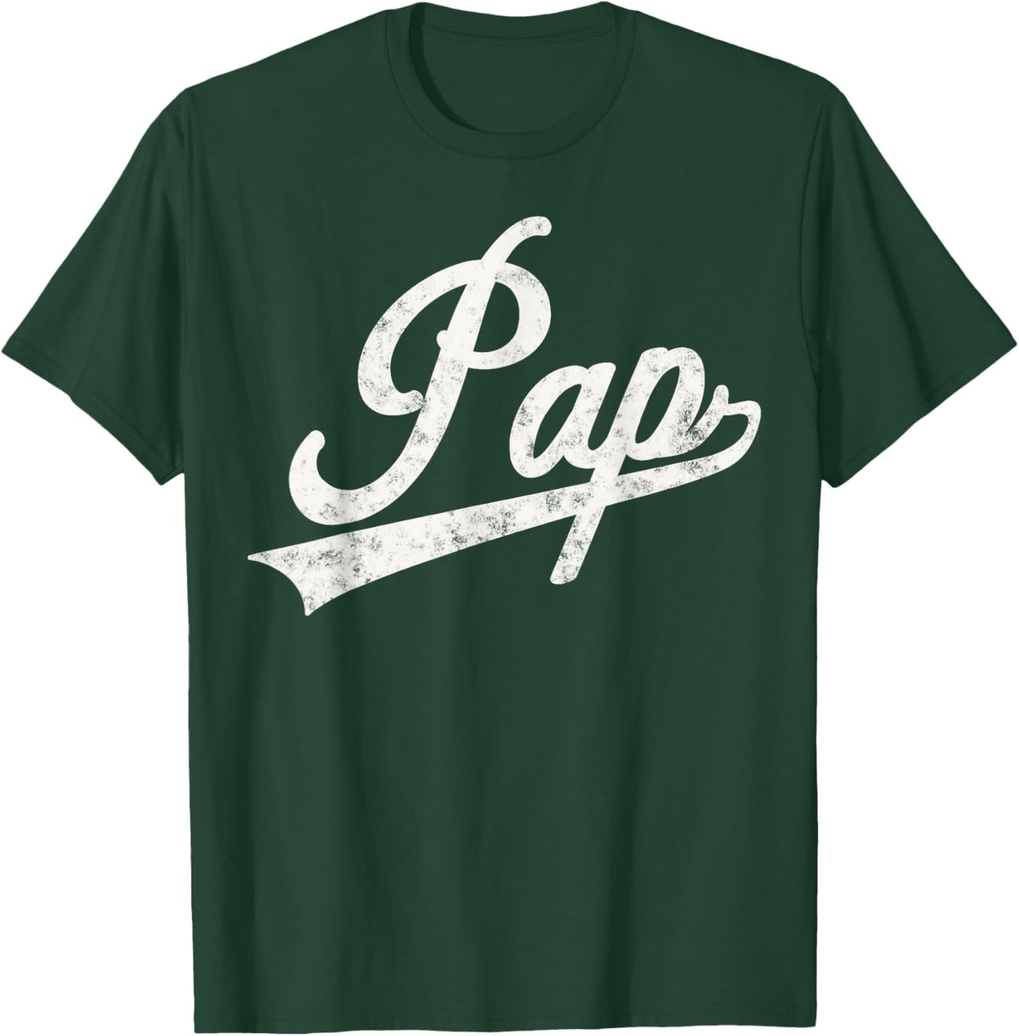 Pap Vintage Retro Style Father’s day Gift Pap Grandpa T-Shirt - T-Shirt | Forest