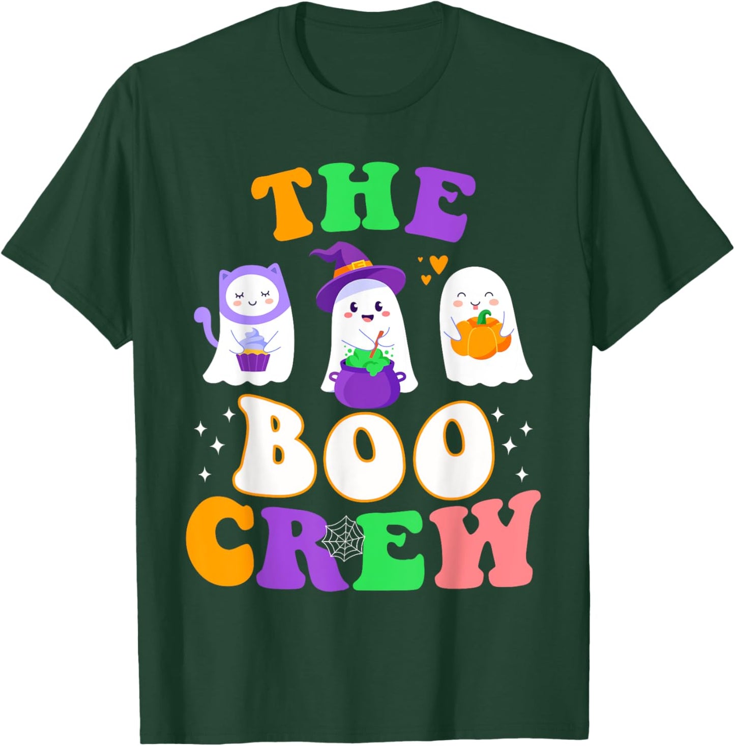 Halloween The Boo Crew for Kids & Adults - Trick or Treating T-Shirt - T-Shirt | Forest