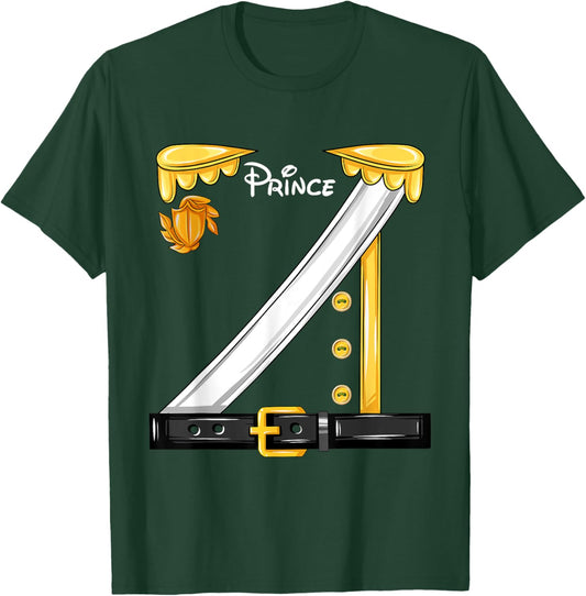 Prince Charming Costume Halloween Matching Party Charming T-Shirt - T-Shirt | Forest