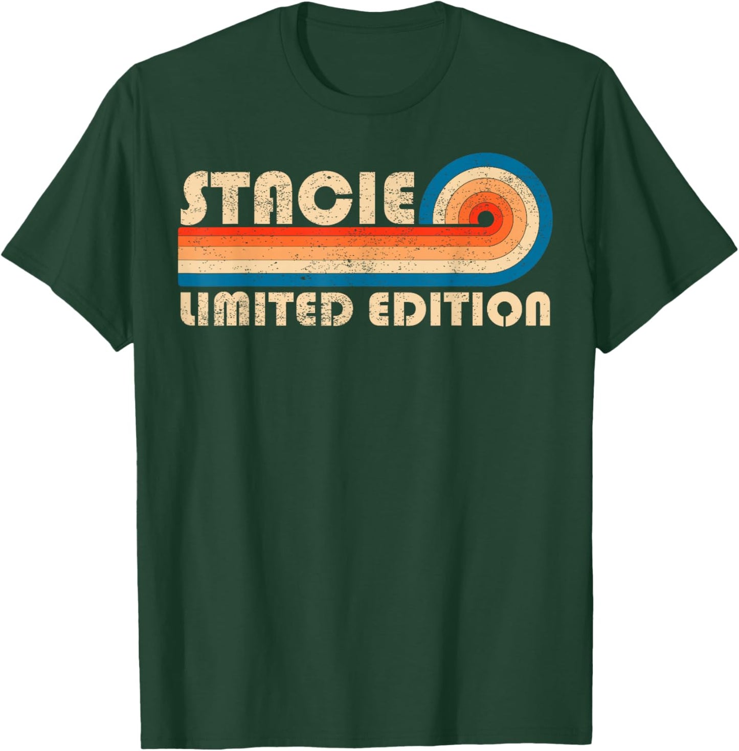 STACIE Retro 70s 80s Sunset Stripe T-Shirt - T-Shirt | Forest