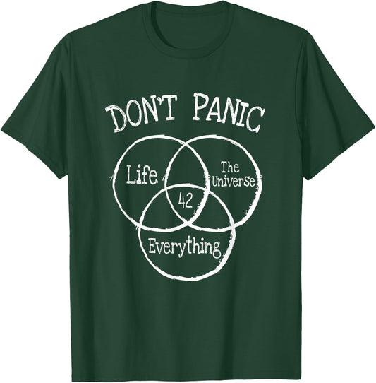 42 Answer to Life Universe and Everything T-Shirt - T-Shirt | Forest