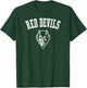 Red Devils Mascot for Youth Teams Players and Fans T-Shirt - T-Shirt | Forest