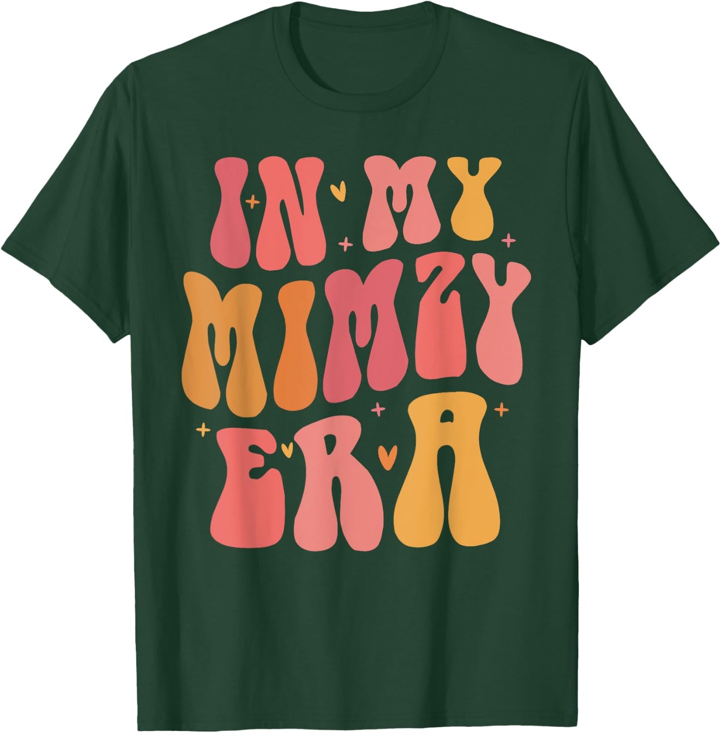 In My Mimzy Era Baby Announcement for Grandma Mother's Day T-Shirt - T-Shirt | Forest