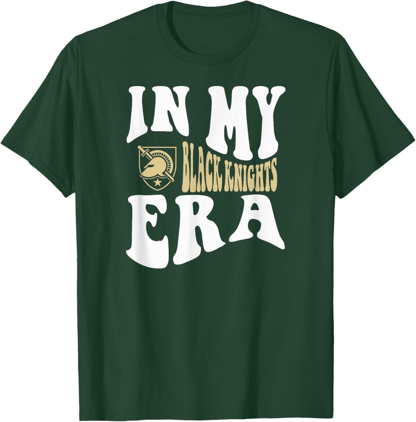 Army Black Knights Era Black Officially Licensed T-Shirt - T-Shirt | Forest