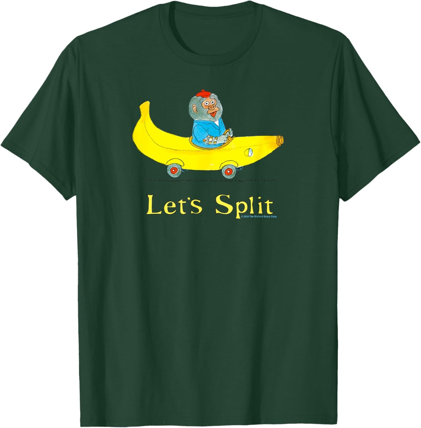 Richard Scarry Let's Split T-Shirt - T-Shirt | Forest