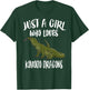 Just A Girl Who Loves Komodo Dragons Animal Gift T-Shirt - T-Shirt | Forest