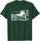 Ski Sun Valley Idaho - Vintage Snow Ski T-Shirt - T-Shirt | Forest