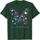 Thyroid Cancer Awareness Shirt, Butterfly Teal, Pink, Purple T-Shirt - T-Shirt | Forest