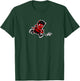 Cute Little Ice Devils Hockey Devil Player Logo T-Shirt - T-Shirt | Forest
