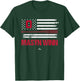 USA Flag Bat Masyn Winn St Louis Baseball MLBPA T-Shirt - T-Shirt | Forest