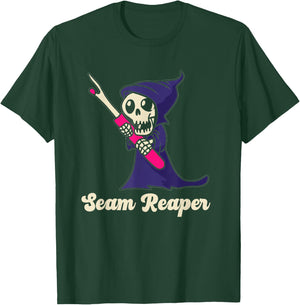 Seam Reaper Funny Seam Ripper Gift T-Shirt - T-Shirt | Forest