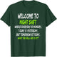 Night Shift Workers, Funny Midnight Shift T-Shirt - T-Shirt | Forest