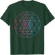 Sri Yantra Yoga Sacred Geometry Yantra Occult T-Shirt - T-Shirt | Forest