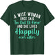 A wise Woman said im out of here and lives happily Retired T-Shirt - T-Shirt | Forest