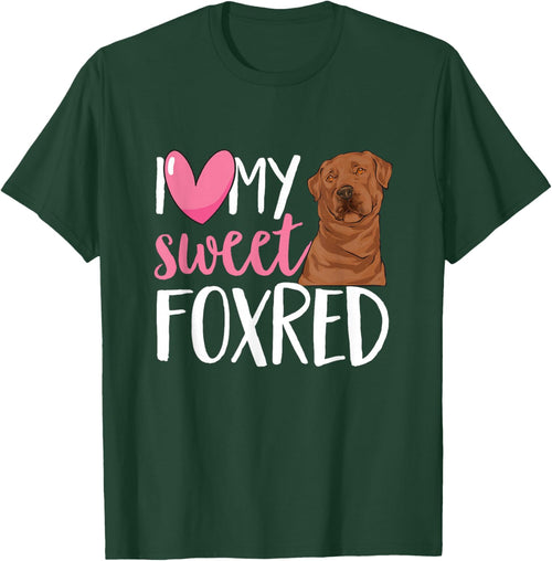 Fox Red Labrador Retriever I Love My Sweet Foxred Lab