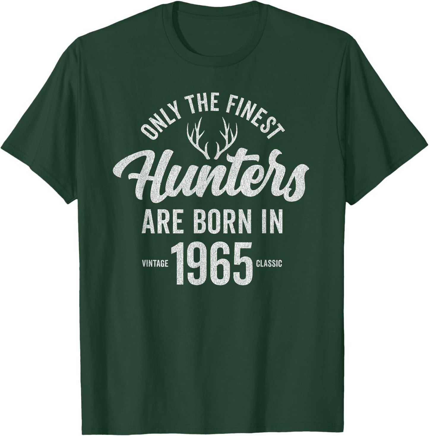 60 Year Old Deer Hunter: Hunting 1965 60th Birthday T-Shirt - T-Shirt | Forest