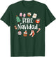 Feliz Navidad Spanish Merry Christmas Mexican Holiday Xmas T-Shirt - T-Shirt | Forest