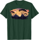 Beautiful Mountain, Nature Trees and Forest T-Shirt - T-Shirt | Forest